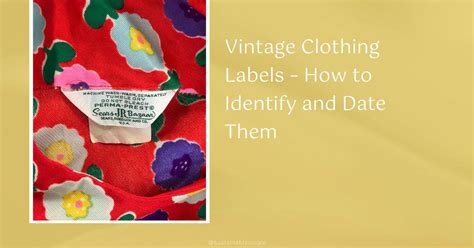 american archive fake vintage clothing|identifying vintage items.